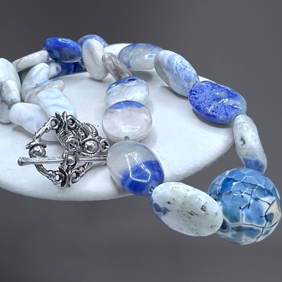 🌺Artisan Natural Stone Necklaces/Choker - Picture 4 of 15